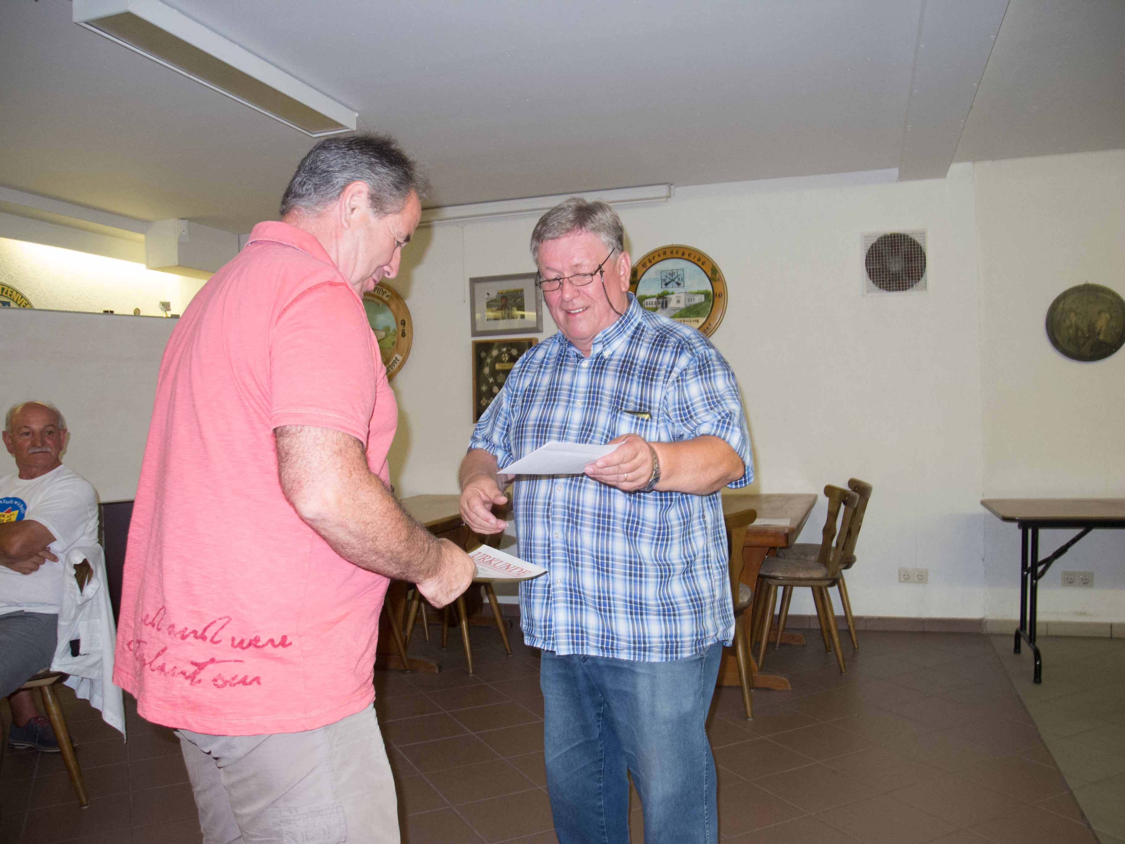 Ortsvereinsschießen 2018