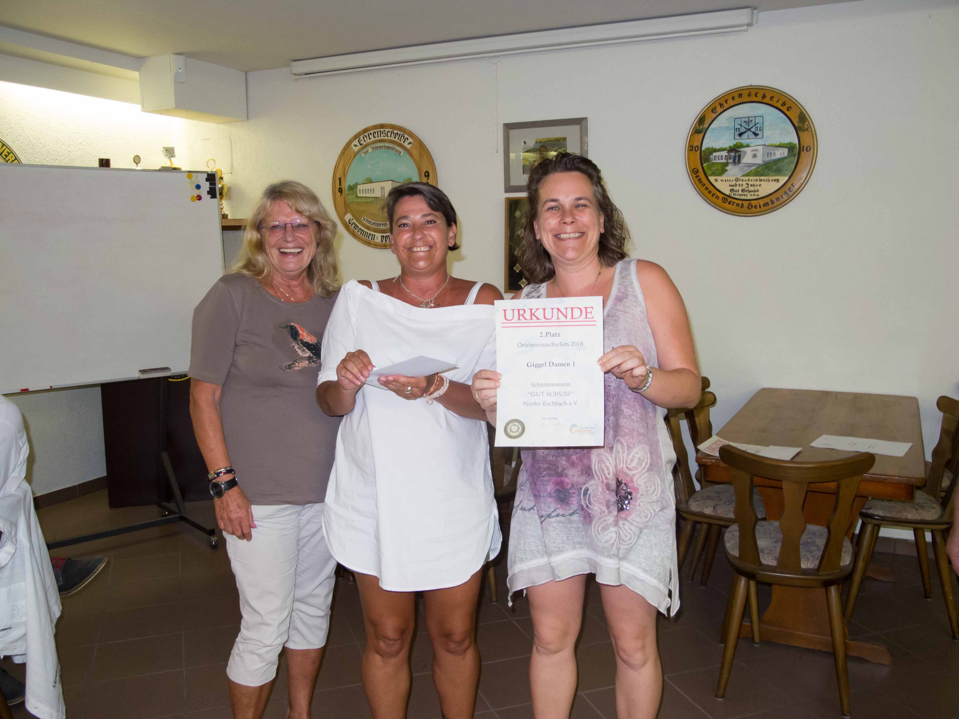 Ortsvereinsschießen 2018